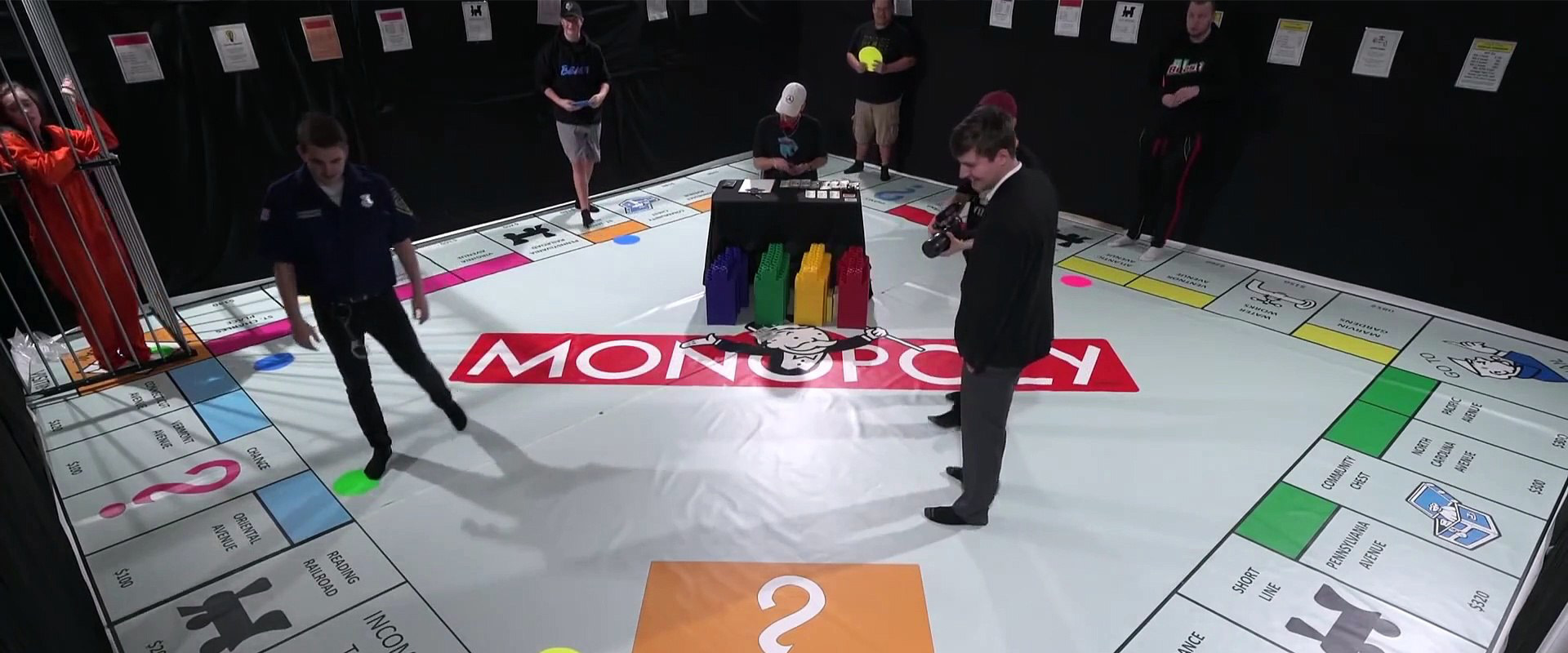 Giant Monopoly Game With Real Money