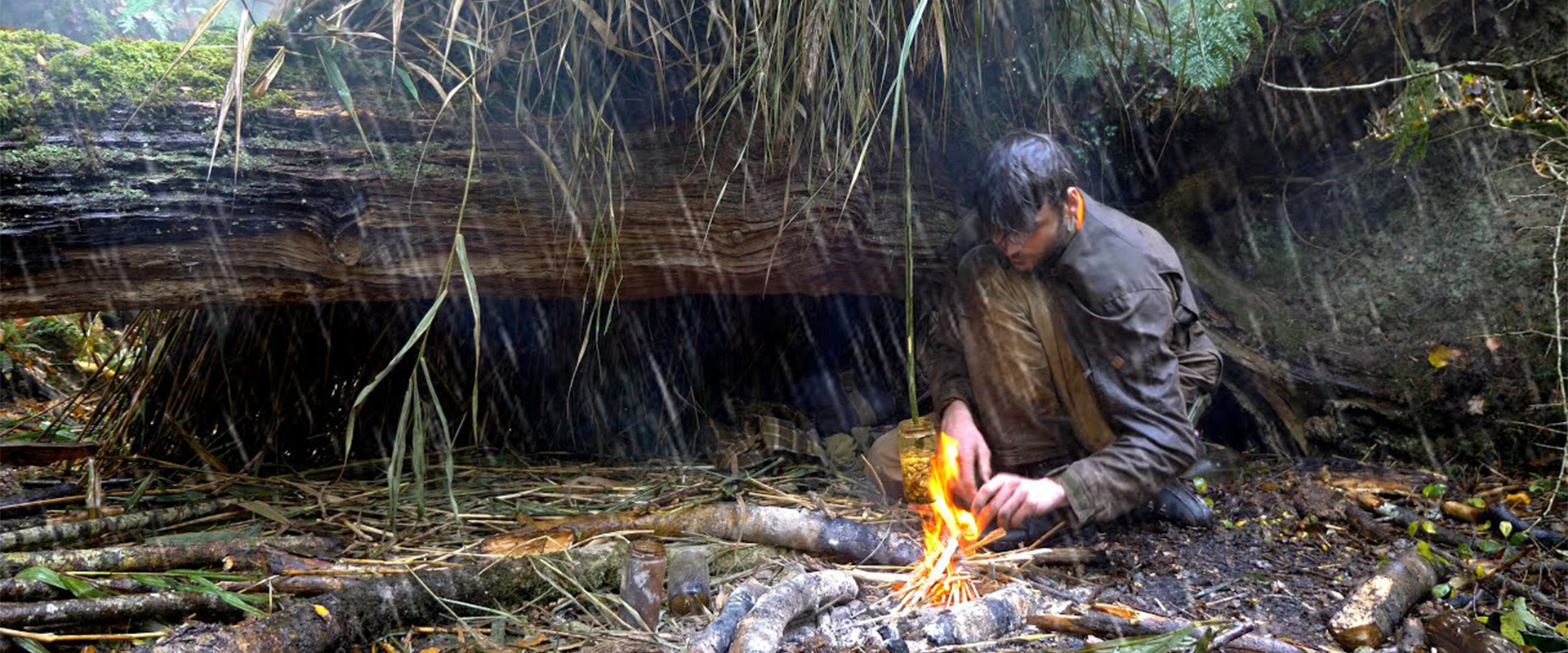 ⁣6 Day SURVIVAL in EXTREME Weather! (Knife & Paracord ONLY) | complete film