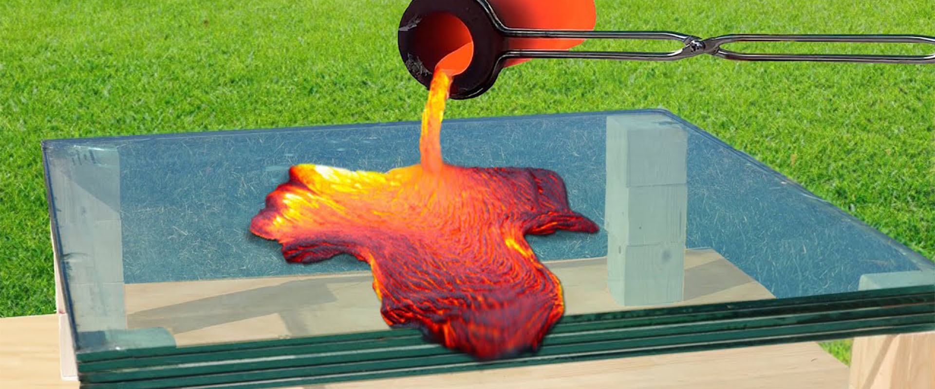 REAL LAVA vs Fireproof GLASS: Will It Break?