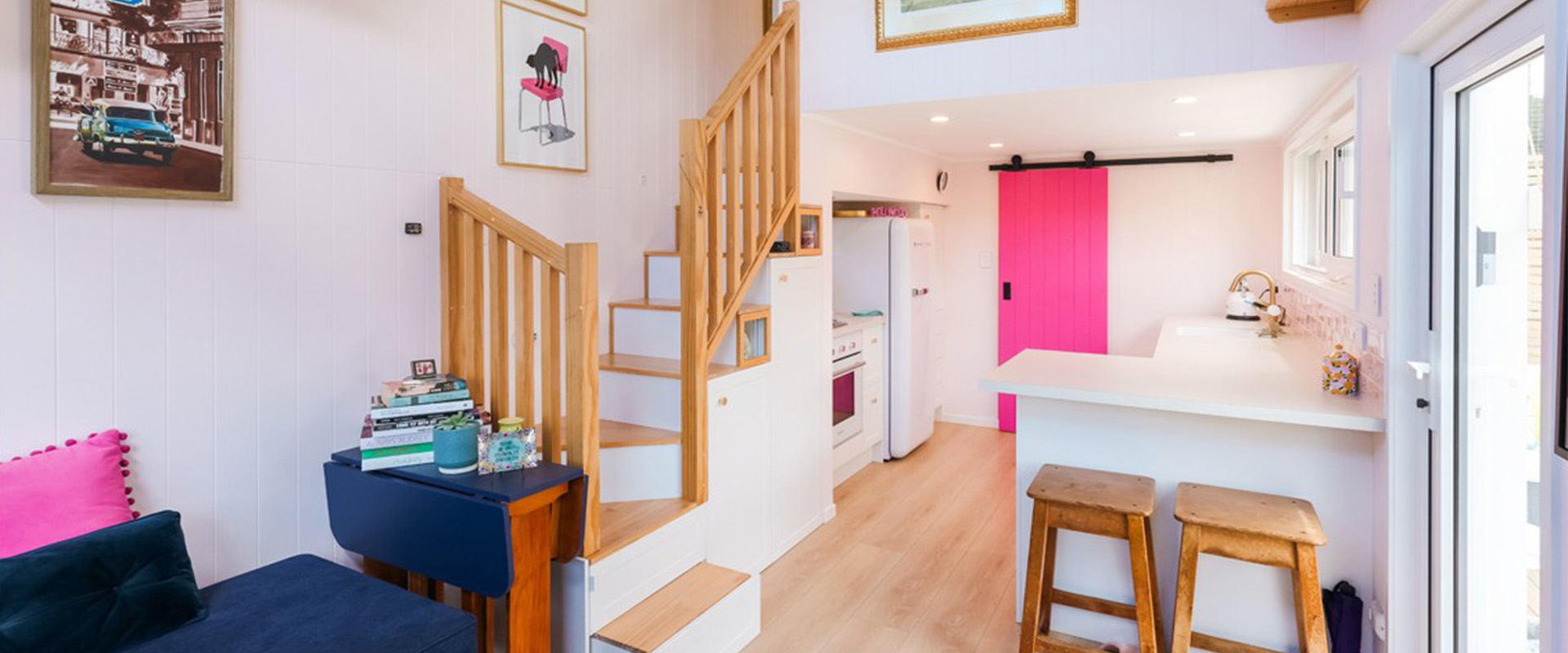 Flight Attendant s Stunning, Totally Custom Tiny Home!